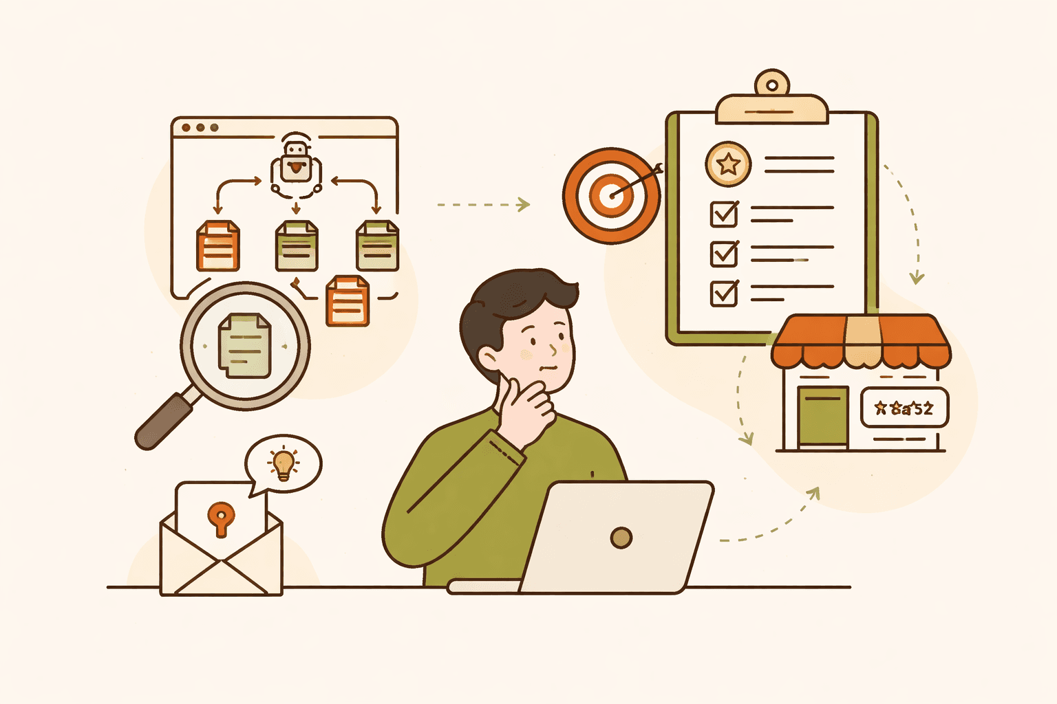 How can I find out which sources AI tools use when they recommend vendors in my category, and how do I get my company included?